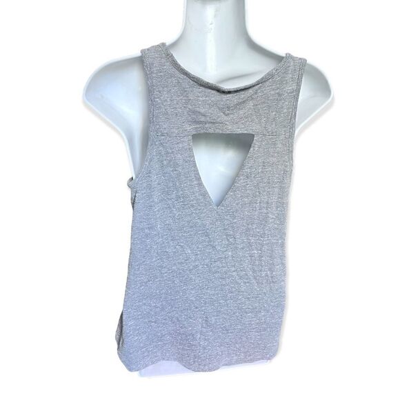 VANS TANK TOP BACK CUTOUT HEATHER GRAY XS - Picture 3 of 6